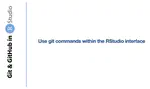 Use git commands within RStudio